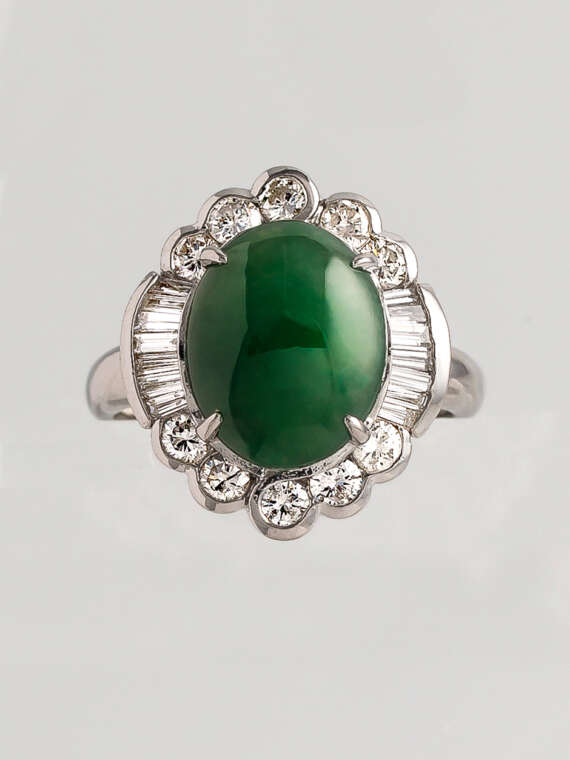 The Grand Jade Diamond Ring