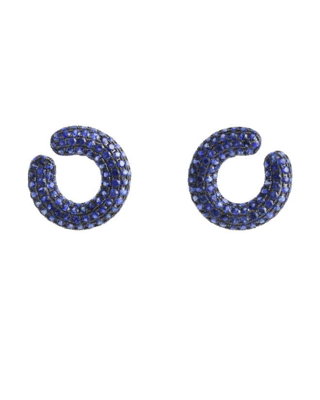 Saturn at Dusk Earrings