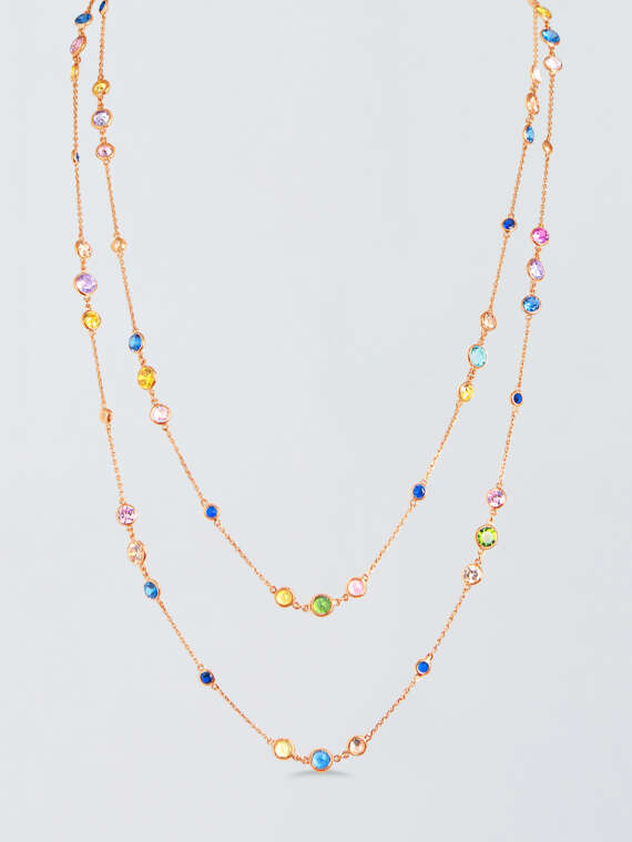 Candy Town Two-Layered Necklace