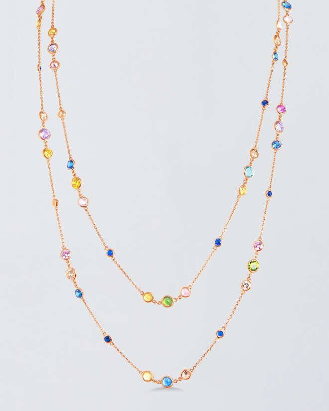 Candy Town Two-Layered Necklace