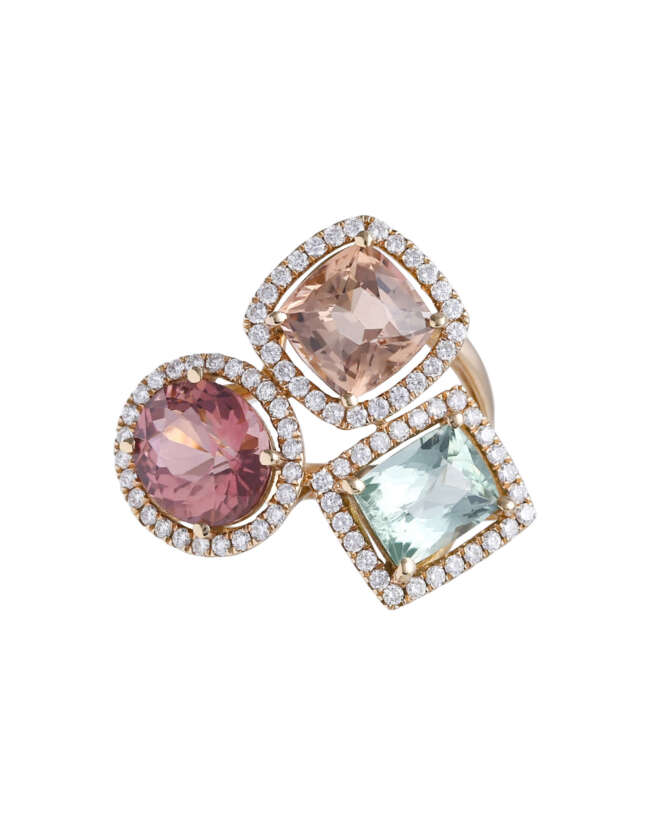 Vegas Tristones Ring